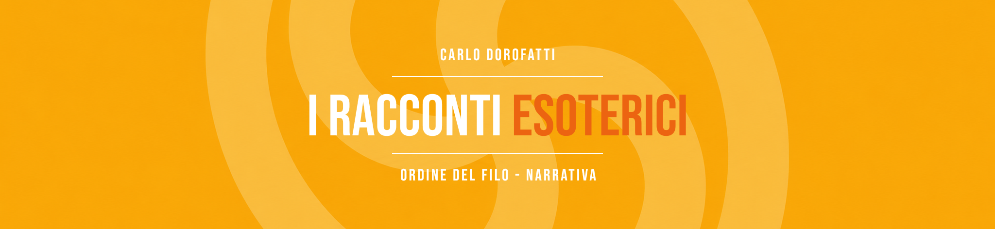 I RACCONTI ESOTERICI banner